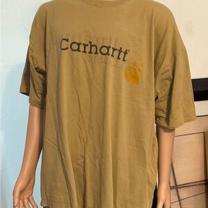 Carhartt Men's Tan T-Shirt